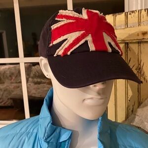 Union Jack distressed baseball cap British flag hat